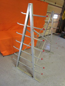 lot 13 image: Metal Tubing Rack 36x61x66
