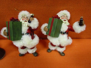 lot 99 image: Coca Cola Christmas Ornaments
