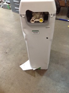 GE 30,000 Grain Water Softener not used damage on the sides please review the pictures