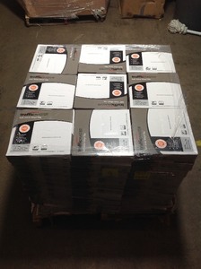 Pallet whit 90 Cases of TrafficMASTER Chestnut Blended Slate 12 in. x 12 in. Peel and Stick Vinyl Tile (30 sq. ft.  case)