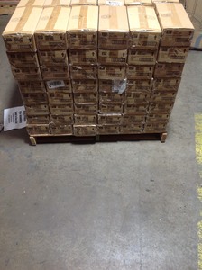 Pallet whit 165 cases of Feit Electric 50-Watt Bright White (3000K) MR16 GU10 Bi-pin Base Dimmable Halogen Light Bulb (3-Pack)Case