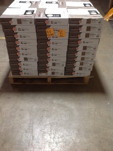 lot 6 image: 90 Cases of TrafficMASTER Chestnut Blended Slate 12 in. x 12 in. Peel and Stick Vinyl Tile (30 sq. ft.  case) New