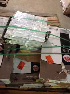 lot 37 image: Pallet of assorted ceramic and Vinyl Tile