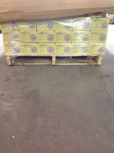 lot 35 image: Pallet of 18 Cases TrafficMASTER Colfax 12 mm Thick x 4-1516 in. Wide x 50-34 in. Length Laminate Flooring (14.00 sq. ft.  case)