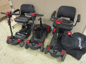 lot 430 image: PRIDE GO-GO MOBILITY SCOOTERS, FOR PARTS