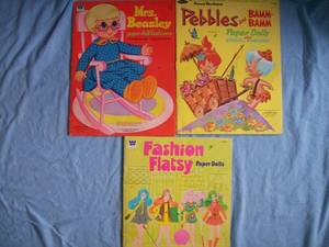 Kids Doll book from 1960s. As shown.