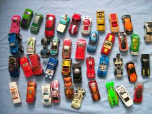 Qty of 40 Hot Wheels cars. Used condition. As shown.