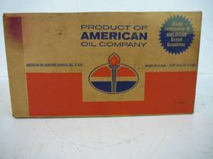 lot 11 image: American Oil Company 20-unopened cans