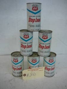lot 26 image: Phillips 66 Stop Leak 6- unopened cans