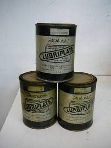 lot 30 image: Lubriplate Super Lubrication 3-unopened cans