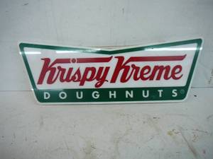 lot 55 image: Krispy Kreme Sign