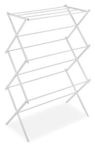 Whitmor Folding Laundry Rack in Whi...