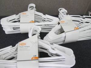 3 pks of 20 HDX Clothing Hangers Re...