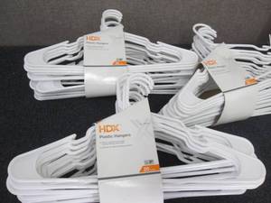 3 pks of 20 HDX Clothing Hangers Re...