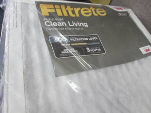 6 - 3M Filtrete 20x25x1 Filters...
