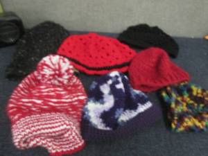 7 Knit Hats...