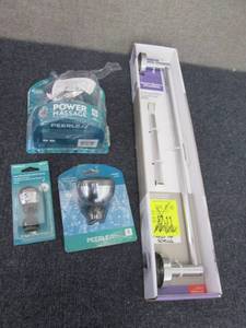 Towel Bar, Shower Head, Swivel, Mas...