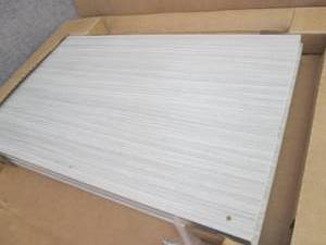 2 Boxes of Gray shelfboards, 1 box ...