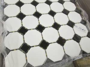20 ea 11.5x11.5 Retro Octagon Porce...