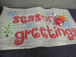 18x30 inch Seasons Greetings Mat...