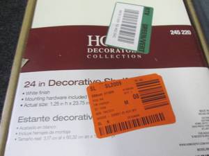 24 inch HDC Decorative Shelf, Close...