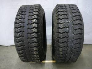 2- Goodyear 18-22.5 Load Range H Super Single 3-T