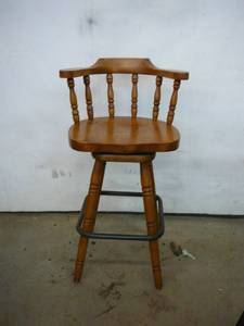 Wooden Bar Stool