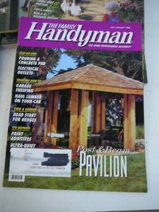 Large Lot of Handy Man Home Improvement Magazine