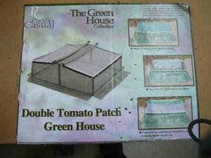 Double Tomato Patch green House In Box Looks New