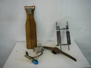 Pick Axe, Fish Cleaning Board, Bracket, Bucket Heater