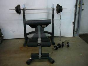 Weight Bench Bars Weights