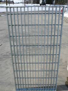 Custom Built Steel Galvanized Dipped Grate  New 