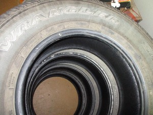 USED GOODYEAR RANGLER   P25575R17