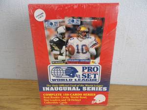 Pro Set World League Sealed 1990