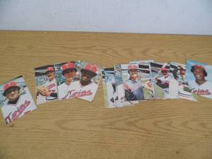 1978 Minnesota Twins Postcard Set