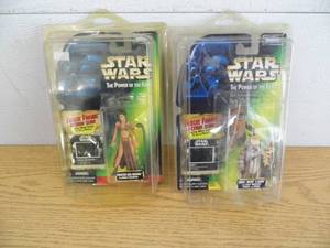 Lot of 2 Star Wars Force Figures 1990s