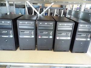 Lot of 5 ByteSpeed Computer Towers