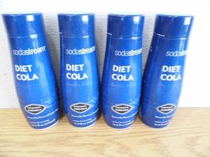 Lot of 4 Soda Stream Soda Mix