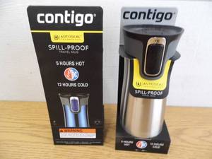 Lot of 2 Contigo Travel Mugs