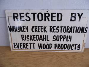 Painted Sign