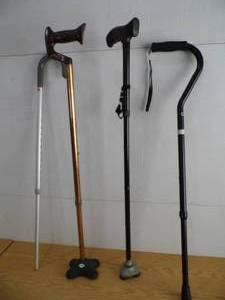 Lot of 4 Canes