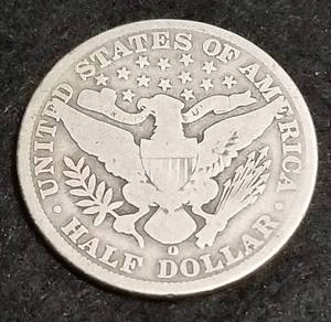 1909-O BARBER HALF DOLLAR