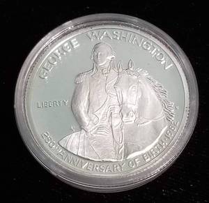 1982-S PROOF WASHINGTON COMMEMORATIVE US SILVER HALF DOLLAR