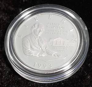 1993 US PROOF HALF DOLLAR BILL OF RIGHTS COMMEMORATIVE