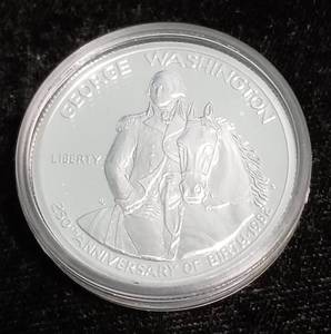 1982-S PROOF WASHINGTON COMMEMORATIVE US SILVER HALF DOLLAR