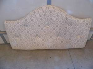 lot 28 image: Padded Headboard