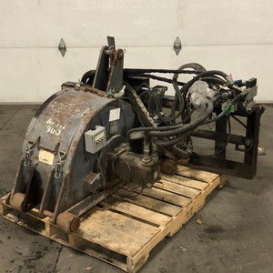 lot 11 image: Coneqtec Universal Skid-Loader Cold Planer  Milling Attachment