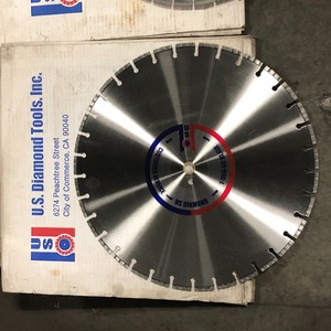 lot 52 image: (2) Diamond Saw Blades