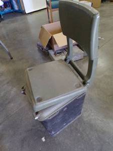 lot 36 image: Fishing Chair with storage