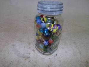 lot 56 image: Vintage Marbles with Shooters